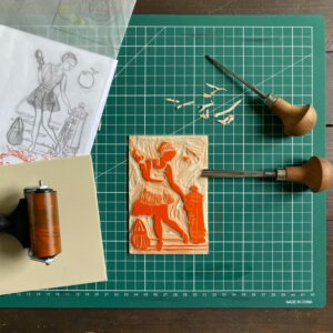 Atelier d'initiation à la linogravure Le Mans